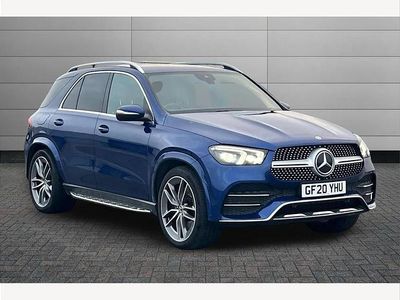 Blue Used 2020 Mercedes GLE450 AMG AMG line SUV | £37,490 (Good price)