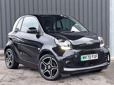 Black Used 2021 Smart ForTwo Electric Drive Premium Coupe | £8,998 (Good price)
