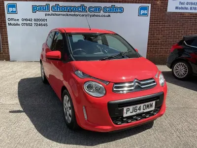 Used Citroën C1 Feel 68 HP (50 kW) 2014 Orange Hatchback