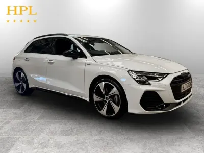 Used Audi A3 Sportback Black Edition 150 HP (110 kW) 2025 White Hatchback