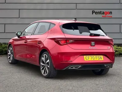 Second-hand Seat Leon FR Sport 150 CP (110 kW) 2021 Roșu Hatchback