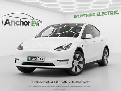 Used Tesla Model Y Long Range AWD 282 kW (384 HP) 2022 White SUV