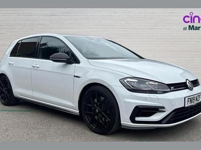 Used VW Golf VII R 300 HP (220 kW) 2019 White Hatchback