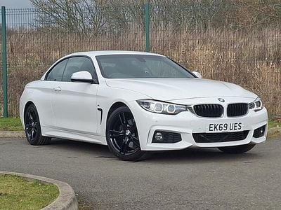 Used BMW 430 Cabriolet M Sport 252 HP (185 kW) 2019 White Cabriolet
