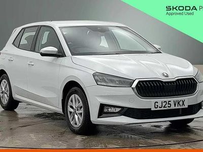 Used Skoda Fabia SE 113 HP (83 kW) 2025 Moon white metallic Hatchback
