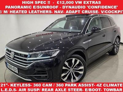 Used VW Touareg R-line 2019 Black SUV