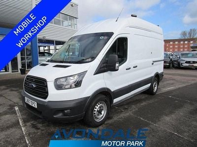 Used Ford Transit 130 HP (95 kW) 2018 White Van