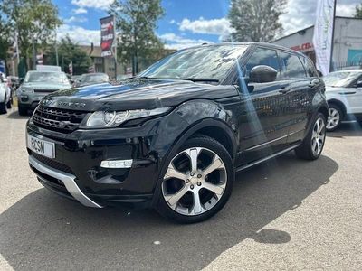 Used Land Rover Range Rover evoque Dynamic 190 HP (139 kW) 2014 Black SUV