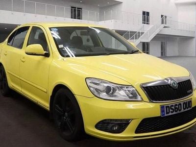 Used Skoda Octavia vRS 2011 Yellow Hatchback