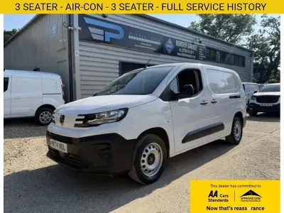 Used Peugeot Partner 131 HP (96 kW) 2024 White MPV