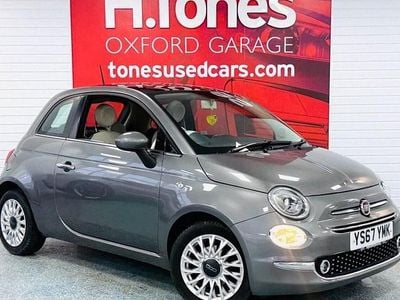 Used Fiat 500 Lounge 69 HP (50 kW) 2018 Grey Hatchback