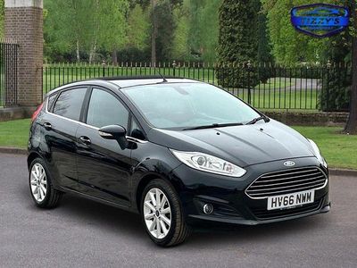 Used Ford Fiesta Titanium 2016 Black Hatchback