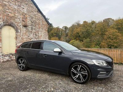 Grey Used 2018 Volvo V60 R-Design Estate | £7,995 (Expensive)