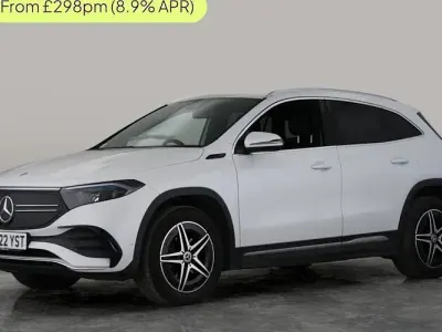 Used Mercedes EQA250 AMG line 139 kW (190 HP) 2022 White SUV