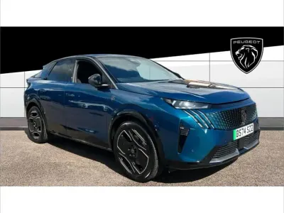 Używany Peugeot e-3008 GTi 156 kW (213 KM) 2024 Niebieski SUV