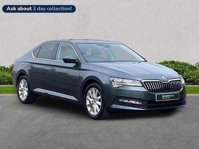 Used Skoda Superb SE Technology 147 HP (108 kW) 2021 Grey Hatchback