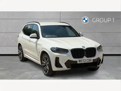 Used BMW X3 M Sport 292 HP (214 kW) 2022 Mineral white SUV