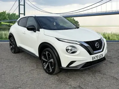 Usado Nissan Juke Tekna 114 HP (83 kW) 2020 Branco SUV