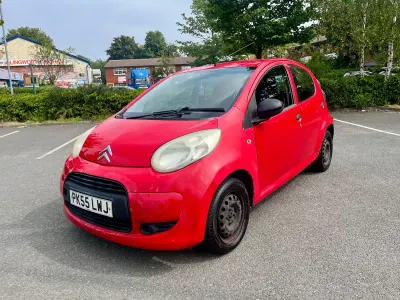 Used Citroën C1 68 HP (50 kW) 2005 Red Hatchback