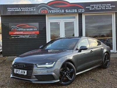 Grey Used 2017 Audi A7 Sportback Black Edition Hatchback | £15,995 (Super price)