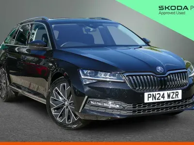 Used Skoda Superb LAURIN & KLEMENT 160 HP (117 kW) 2024 Black magic pearl effect Estate