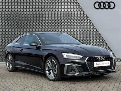 Used Audi A5 S-Line 200 HP (147 kW) 2022 Black Coupe