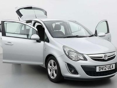 Used Vauxhall Corsa S 2012 Silver Hatchback