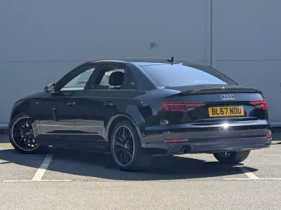 Used Audi A4 Black Edition 2018 Black Sedan