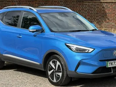 Used MG ZS Trophy Connect 114 kW (156 HP) 2024 Blue SUV