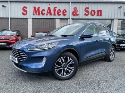 Used Ford Kuga Titanium 190 HP (139 kW) 2021 Blue SUV