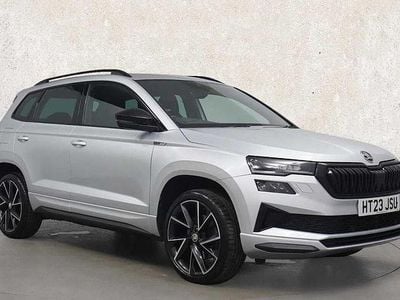 Silver Used 2023 Skoda Karoq SportLine SUV | £23,196 (Fair price)