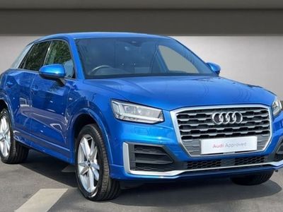 Used Audi Q2 S-Line 116 HP (85 kW) 2017 Blue SUV