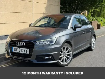 Used Audi A1 Sportback S-Line 125 HP (91 kW) 2018 Grey Hatchback