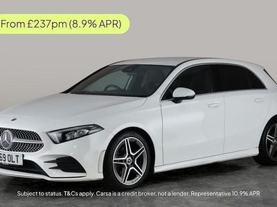 White Used 2019 Mercedes A180 AMG line Hatchback | £14,693 (Fair price)