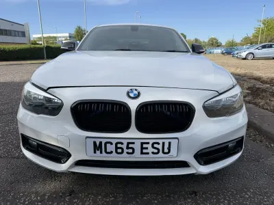 Used BMW 116 Efficient Dynamics 116 HP (85 kW) 2015 White Hatchback