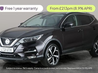 Black Used 2021 Nissan Qashqai N-Motion SUV | £15,197 (Good price)