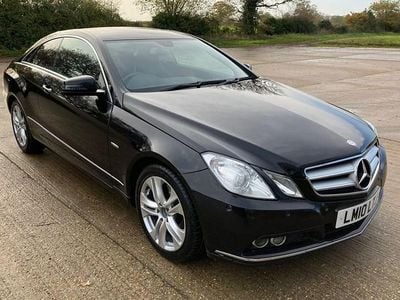 Black Used 2010 Mercedes E250 SE Coupe | £4,995 (Fair price)