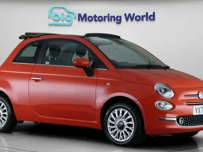 Used Fiat 500C Dolcevita 69 HP (50 kW) 2023 Orange Cabriolet