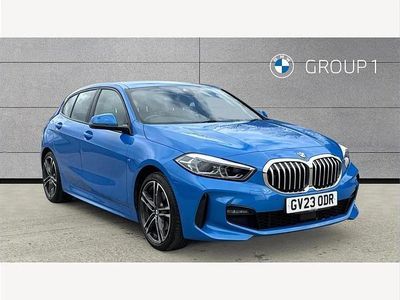 Used BMW 118 M Sport 136 HP (100 kW) 2023 Blue Hatchback