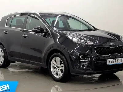 Begagnad Kia Sportage 141 HK (103 kW) 2017 Svart SUV