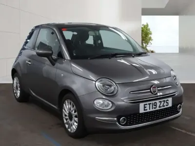 Używany Fiat 500 Lounge 69 KM (50 kW) 2019 Szary Hatchback