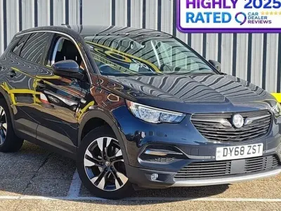 Second-hand Vauxhall Grandland X Sport 130 CP (95 kW) 2018 Gri SUV