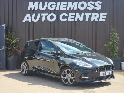 Used Ford Fiesta ST-Line X 100 HP (73 kW) 2018 Black Hatchback