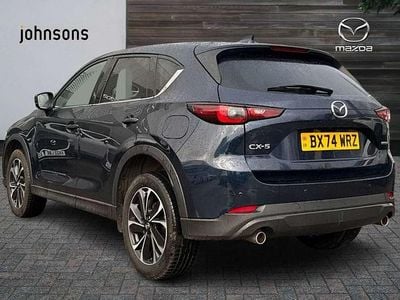 Used Mazda CX-5 Exclusive-Line 165 HP (121 kW) 2024 Blue SUV