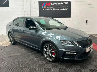 Used Skoda Octavia vRS 184 HP (135 kW) 2018 Grey Hatchback