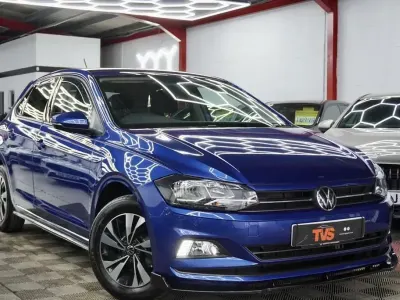 Usado VW Polo Match 95 HP (69 kW) 2021 Azul Citadino