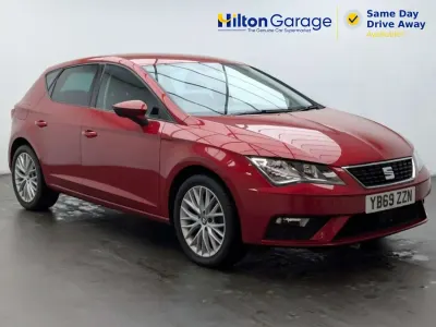 Second-hand Seat Leon SE Dynamic 131 CP (96 kW) 2020 Roșu Hatchback