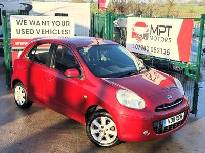 Red Used 2011 Nissan Micra Acenta Hatchback | £1,990 (Good price)