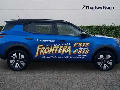 Second-hand Vauxhall Frontera GSe 136 CP (100 kW) 2025 Albastru SUV