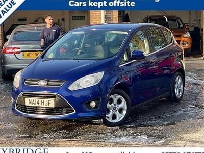 Used Ford C-MAX Zetec 105 HP (77 kW) 2014 Blue MPV